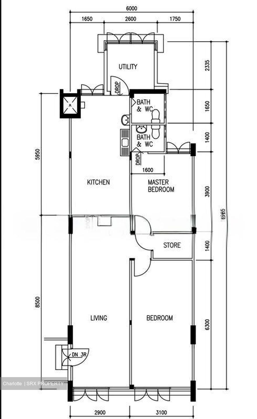 Blk 130 Yio Chu Kang Ville (Ang Mo Kio), HDB 3 Rooms #525296151